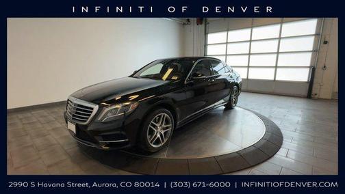 Black 2017 Mercedes-Benz S-Class 4MATIC