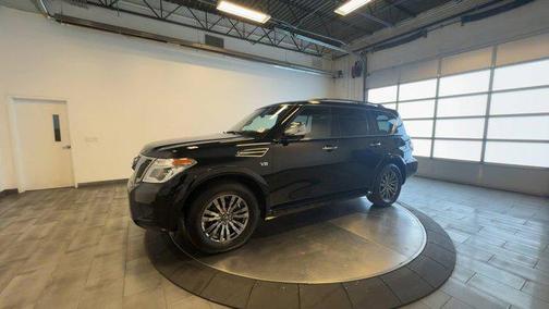 Super Black 2019 Nissan Armada Platinum