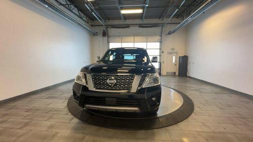 Super Black 2019 Nissan Armada Platinum