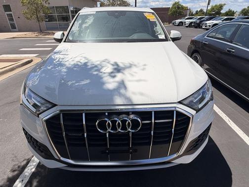 Carrara White 2020 Audi Q7 55 Premium Plus