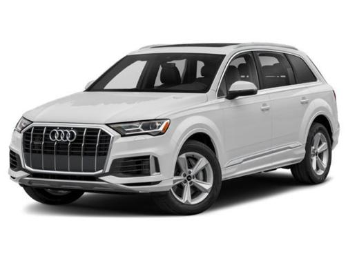 Carrara White 2020 Audi Q7 55 Premium Plus
