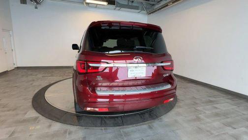 Coulis Red 2023 INFINITI QX80 SENSORY AWD
