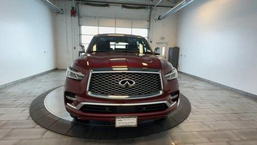 Coulis Red 2023 INFINITI QX80 SENSORY AWD