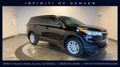 Attitude Black Metallic 2014 Toyota Highlander LE