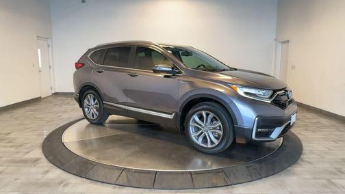 Sonic Gray Pearl 2020 Honda CR-V Hybrid Touring