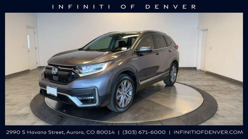 Sonic Gray Pearl 2020 Honda CR-V Hybrid Touring