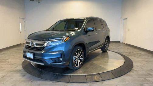 Steel Sapphire Metallic 2022 Honda Pilot Touring 8-Passenger
