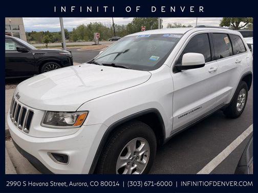 Bright White Clearcoat 2014 Jeep Grand Cherokee Laredo