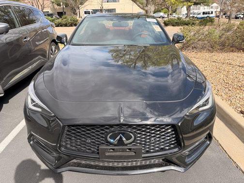 Midnight Black 2022 INFINITI Q60 3.0t Red Sport 400