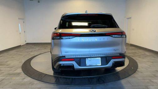 Warm Titanium 2023 INFINITI QX60 Luxe