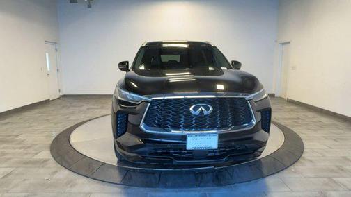 Mineral Black 2023 INFINITI QX60 Luxe
