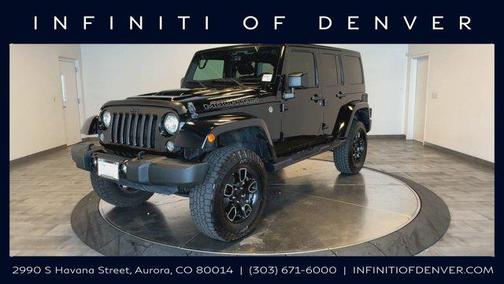 2017 Jeep Wrangler Unlimited Smoky Mountain 4x4