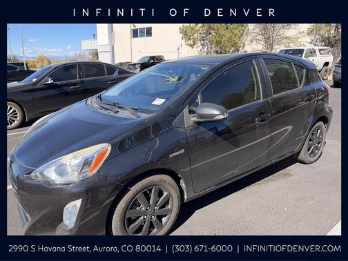 Black Sand Pearl 2016 Toyota Prius c Persona Series