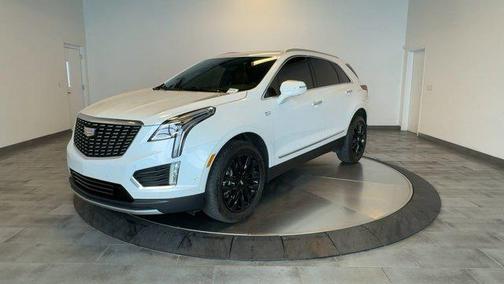 Crystal White Tricoat 2024 Cadillac XT5 Premium Luxury