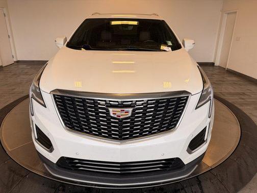 Crystal White Tricoat 2024 Cadillac XT5 Premium Luxury