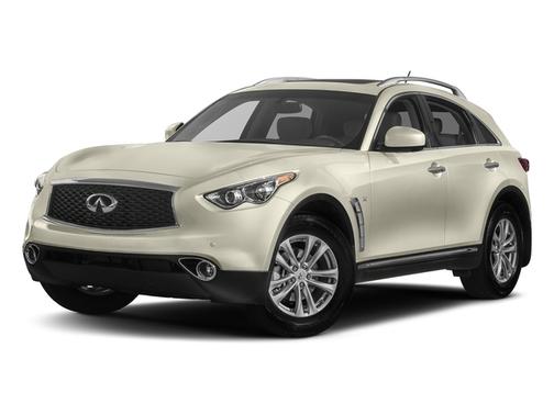 Majestic White 2017 INFINITI QX70 Base