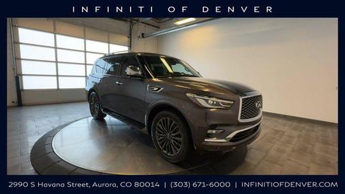 Anthracite Gray 2023 INFINITI QX80 SENSORY AWD