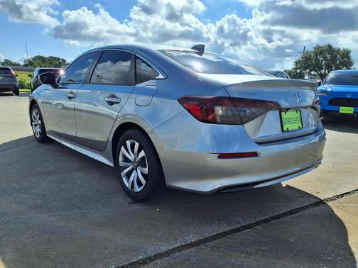 Solar Silver Metallic 2026 Honda Civic LX