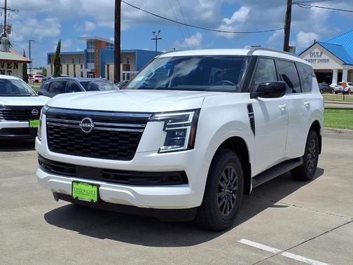 Aspen White 2026 Nissan Armada SV