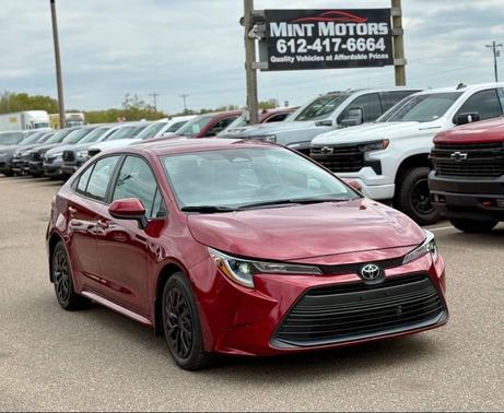 Ruby Flare Pearl 2025 Toyota Corolla LE