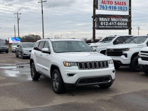 Bright White Clearcoat 2021 Jeep Grand Cherokee Limited