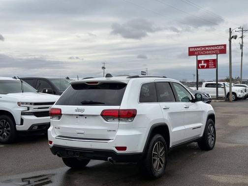 Bright White Clearcoat 2021 Jeep Grand Cherokee Limited