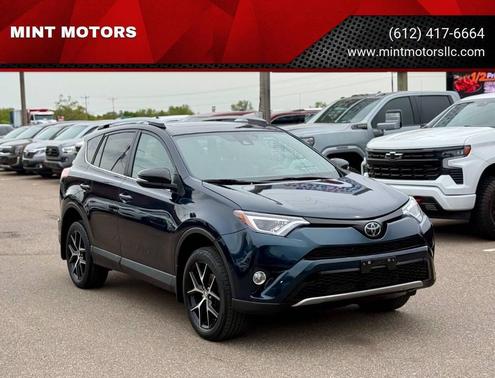Galactic Aqua Mica 2018 Toyota RAV4 SE