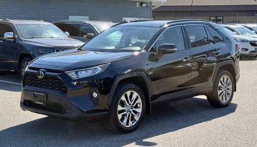 Midnight Black Metallic 2021 Toyota RAV4 XLE Premium