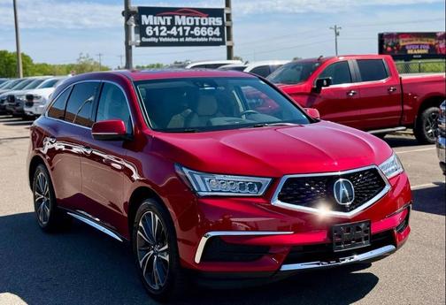 Performance Red Pearl 2020 Acura MDX 3.5L w/Technology Package