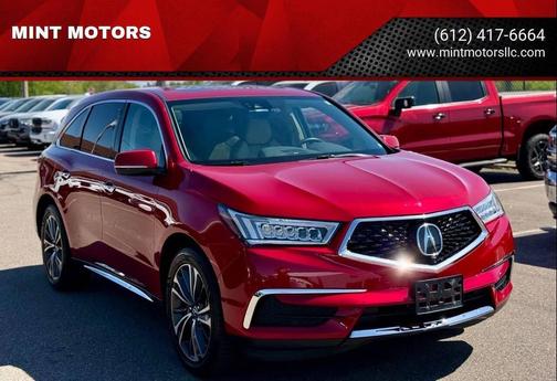 Performance Red Pearl 2020 Acura MDX 3.5L w/Technology Package