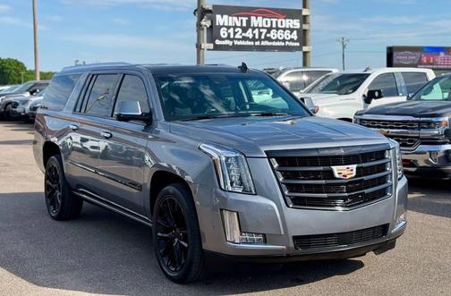 Manhattan Noir Metallic 2019 Cadillac Escalade ESV Premium Luxury