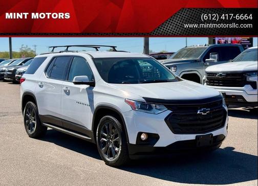 Summit White 2019 Chevrolet Traverse RS