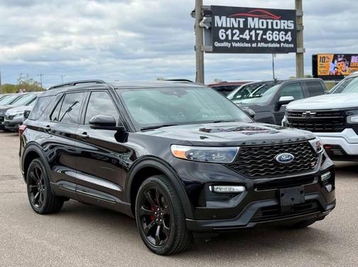 Agate Black Metallic 2020 Ford Explorer ST