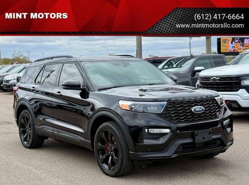 Agate Black Metallic 2020 Ford Explorer ST