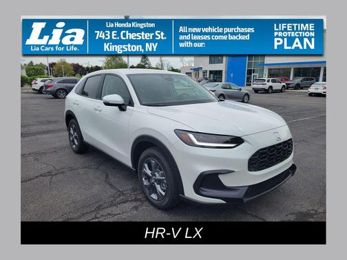 Platinum White Pearl 2027 Honda HR-V LX