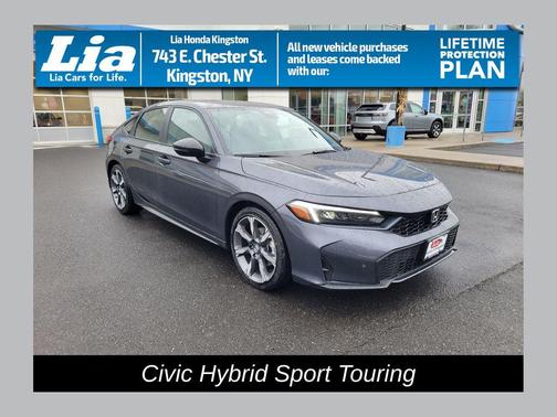 Meteorite Gray Metallic 2026 Honda Civic Hybrid Sport Touring