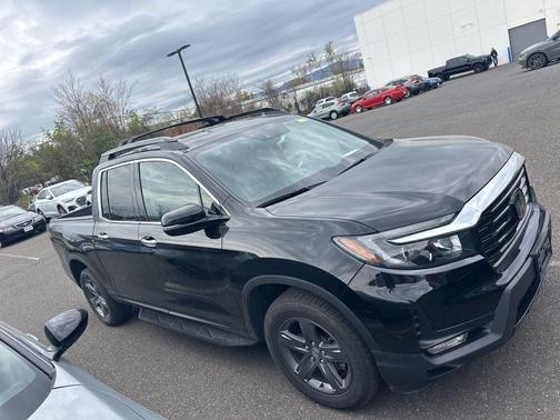 Crystal Black Pearl 2023 Honda Ridgeline RTL-E