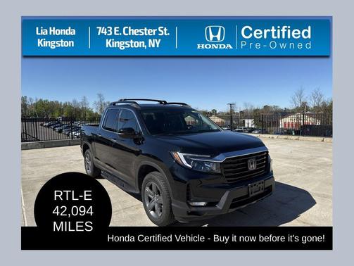 Crystal Black Pearl 2023 Honda Ridgeline RTL-E