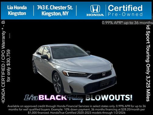 2025 Honda Civic Hybrid Sport Touring