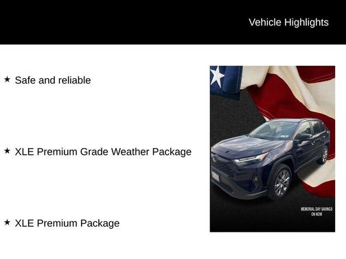 Blueprint 2023 Toyota RAV4 XLE Premium