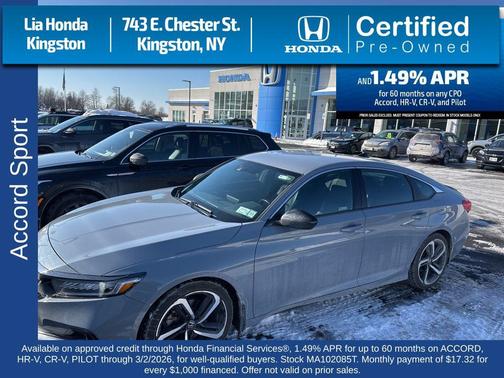 2021 Honda Accord Sport 1.5T