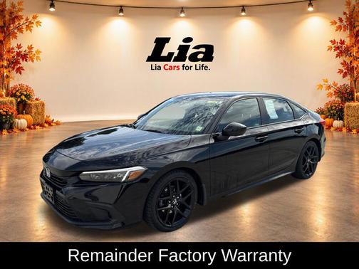 Meteorite Gray Metallic 2024 Honda Civic Sport