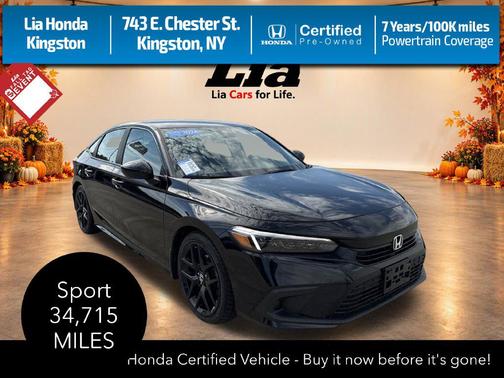 Meteorite Gray Metallic 2024 Honda Civic Sport