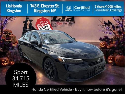 Meteorite Gray Metallic 2024 Honda Civic Sport