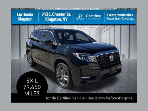 Crystal Black Pearl 2023 Honda Passport AWD EX-L