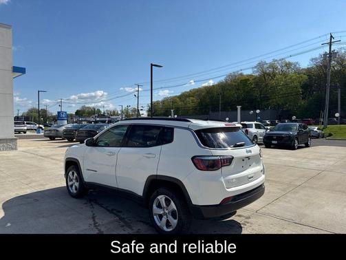 White Clearcoat 2020 Jeep Compass Latitude