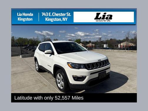 White Clearcoat 2020 Jeep Compass Latitude