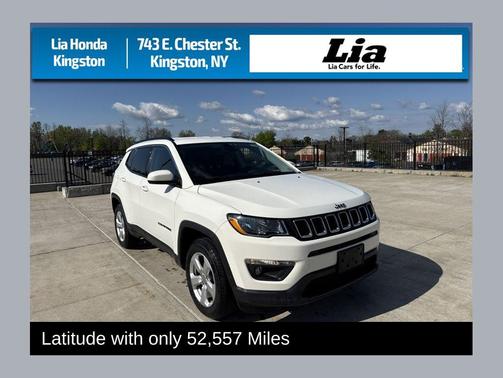 White Clearcoat 2020 Jeep Compass Latitude