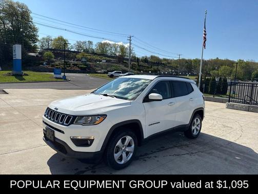 White Clearcoat 2020 Jeep Compass Latitude