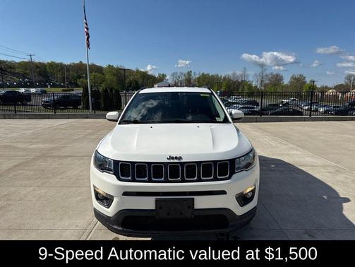 White Clearcoat 2020 Jeep Compass Latitude